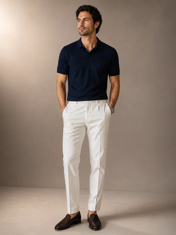 White_Polyester_Tailored_Fit_Formal_Trousers_For_Men