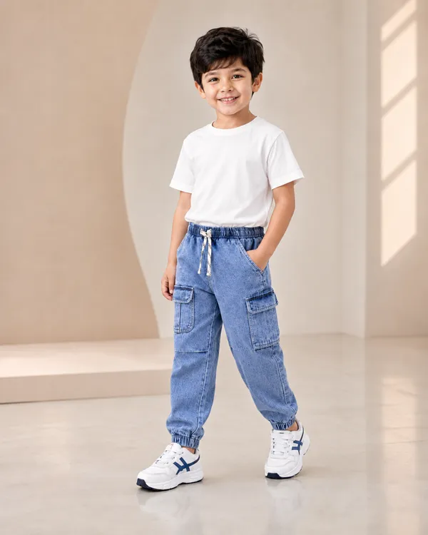Light_Blue_Denim_Regular_Fit_Cargo_Jogger_Jeans_For_Boys