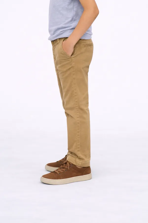 Khaki_Cotton_Slim_Fit_Chino_Trousers_For_Boys