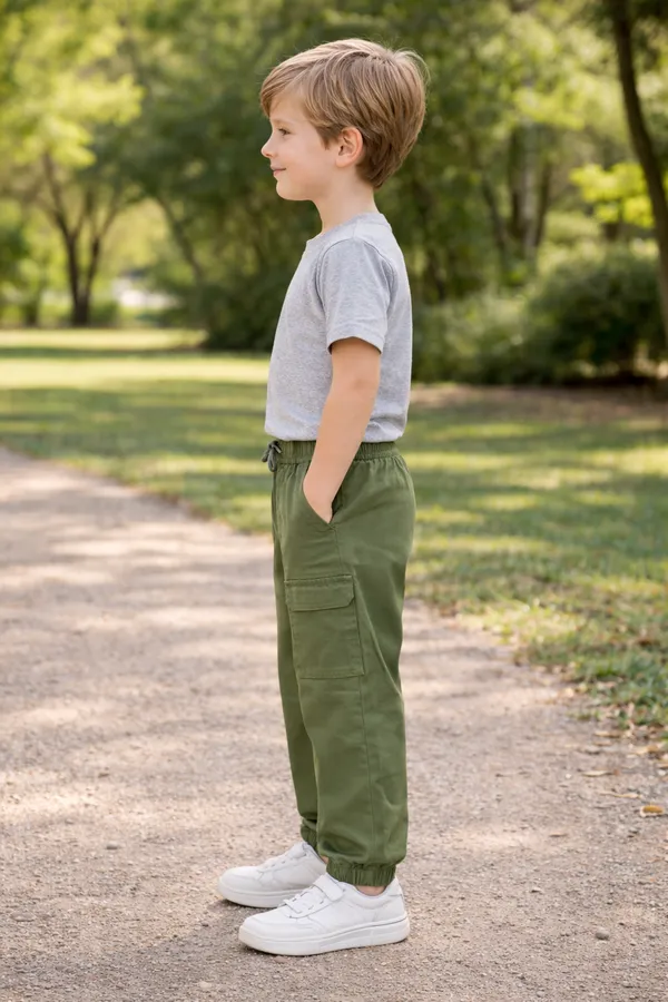 Olive_Cotton_Regular_Fit_Cargo_Jogger_Trousers_For_Boys