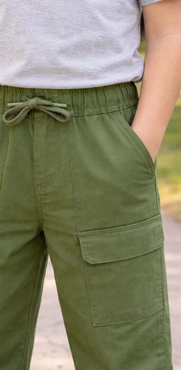 Olive_Cotton_Regular_Fit_Cargo_Jogger_Trousers_For_Boys