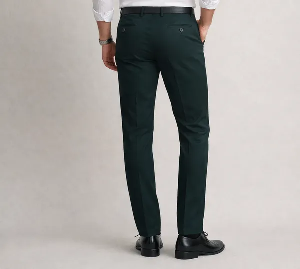 Bottle_Green_Cotton_Slim_Fit_Trousers_For_Men