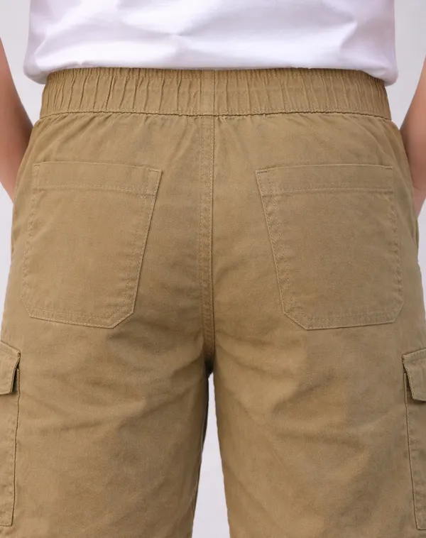 Beige_Cotton_Regular_Fit_Cargo_Shorts_For_Boys