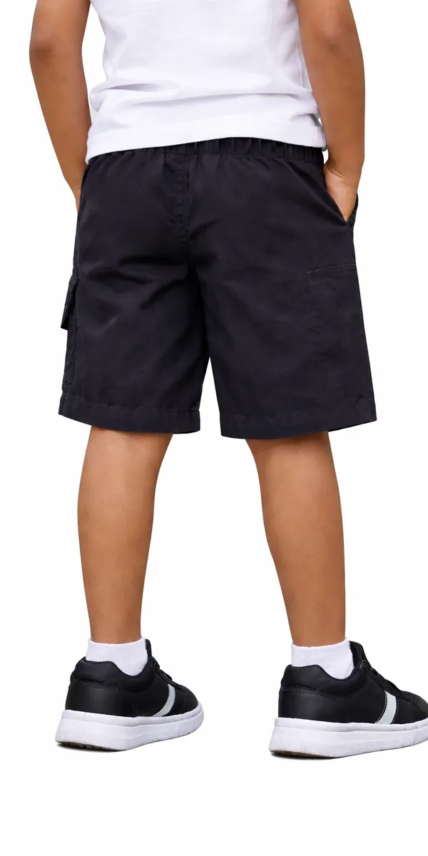 Black_Cotton_Cargo_Shorts_For_Boys