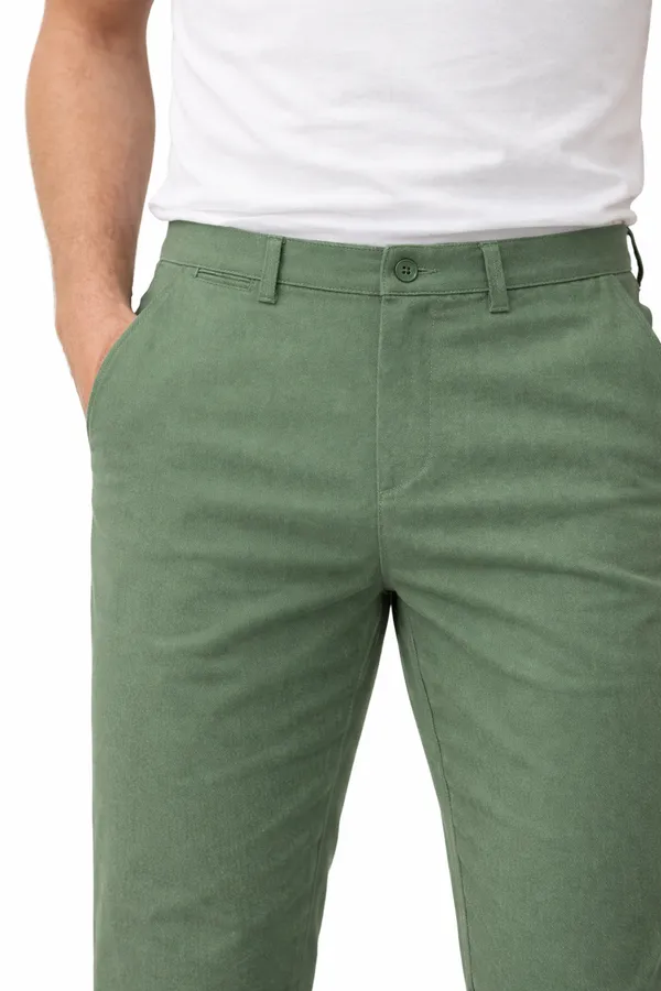 Green_Cotton_Slim_Fit_Trousers_For_Men