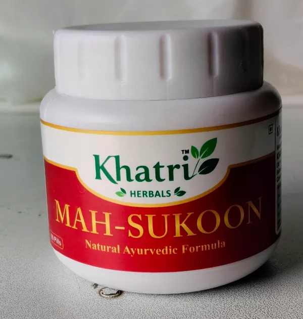 Khatri_Herbals_Mah-Sukoon_Ayurvedic_Pills_Women_Hormonal_Health