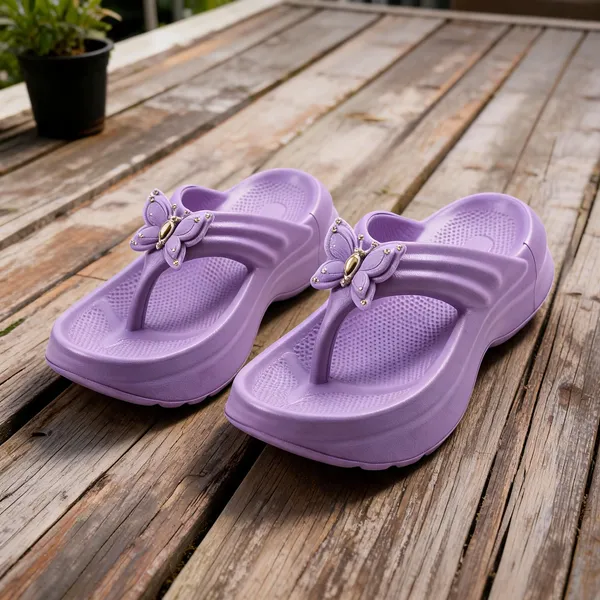 Purple_Rubber_Butterfly_Applique_Flip_Flops
