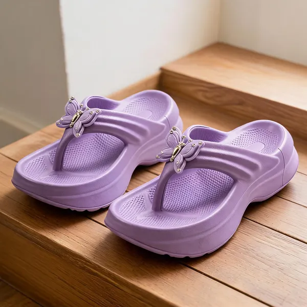 Purple_Rubber_Butterfly_Applique_Flip_Flops