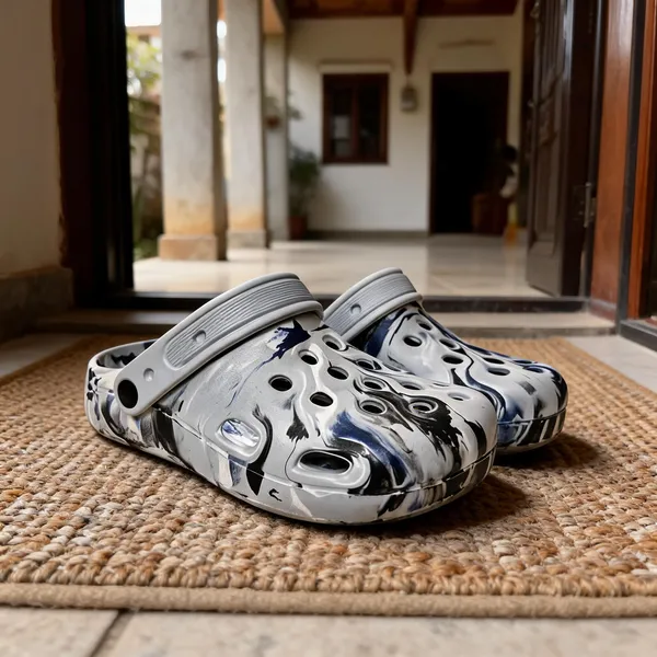 Grey_And_Blue_Marble_Print_Clogs