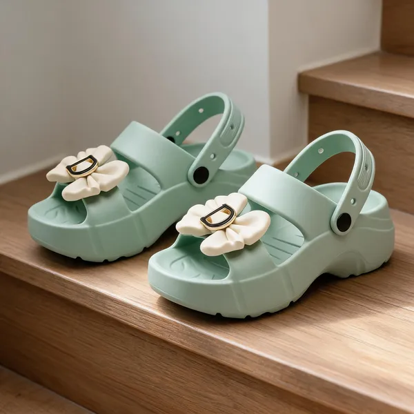 Mint_Green_Flower_Applique_Platform_Sandals