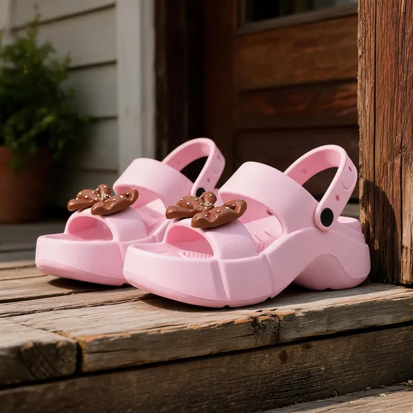 Pink_Rubber_Floral_Applique_Platform_Sandals