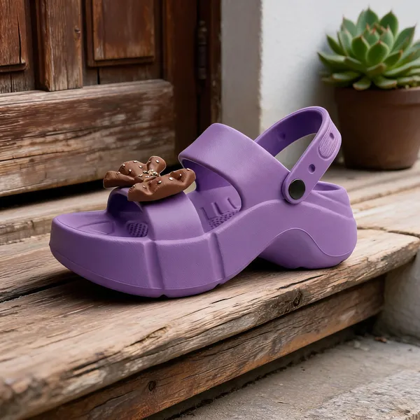 Purple_EVA_Platform_Sandals_with_Floral_Applique