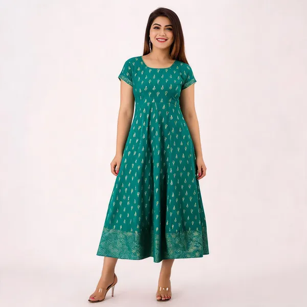 Svarchi_Trends_Womens_Rayon_Paisley_Print_Anarkali_Dress_(Green)