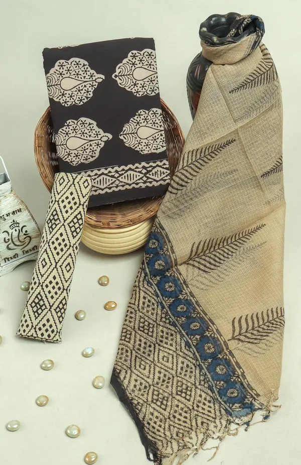 Gulab_Trends_Pure_Cotton_Hand_Block_Printed_Unstitch_Suit_Set