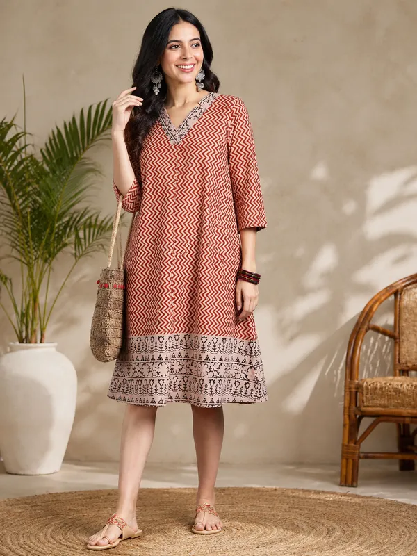 Iridaa_Jaipur_Trends_Cotton_Block_Printed_Dress