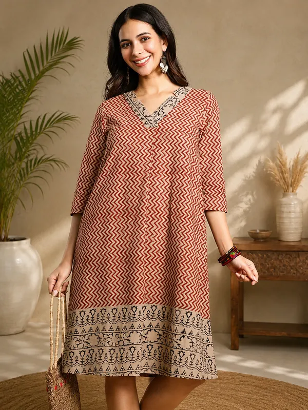 Iridaa_Jaipur_Trends_Cotton_Block_Printed_Dress