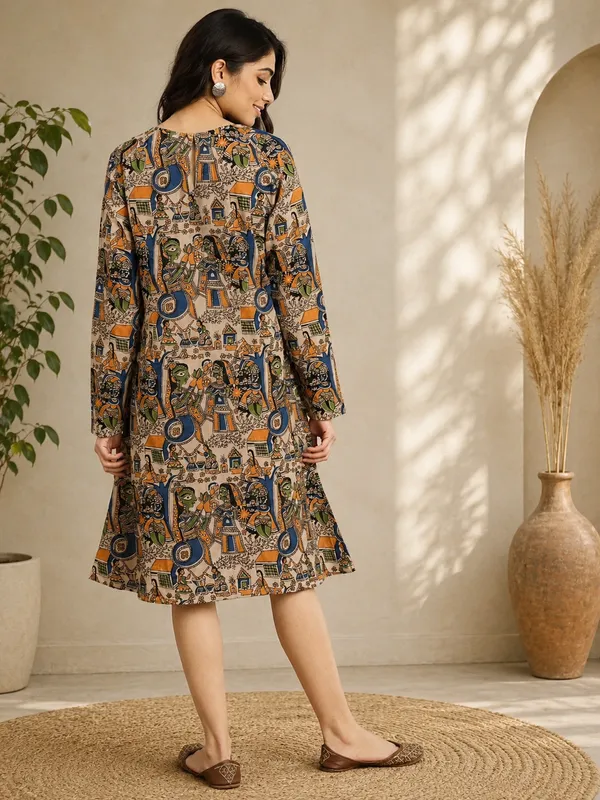 Iridaa_Jaipur_Trends_Cotton_Block_Printed_Dress