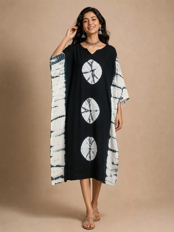 Iridaa_Jaipur_Trends_Rayon_Crepe_Tie-dye_Printed_Kaftan_Style_Dress