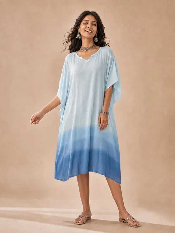 Iridaa_Jaipur_Trends_Rayon_Crepe_Tie-dye_Printed_Kaftan_Style_Dress