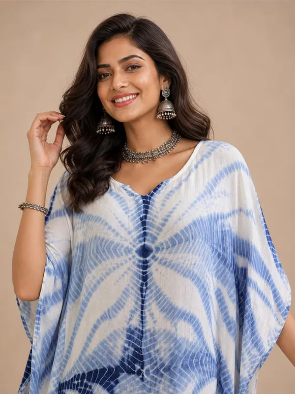 Iridaa_Jaipur_Trends_Rayon_Crepe_Tie-dye_Printed_Kaftan_Style_Dress