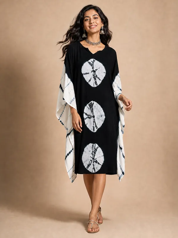 Iridaa_Jaipur_Trends_Rayon_Crepe_Tie-dye_Printed_Kaftan_Style_Dress