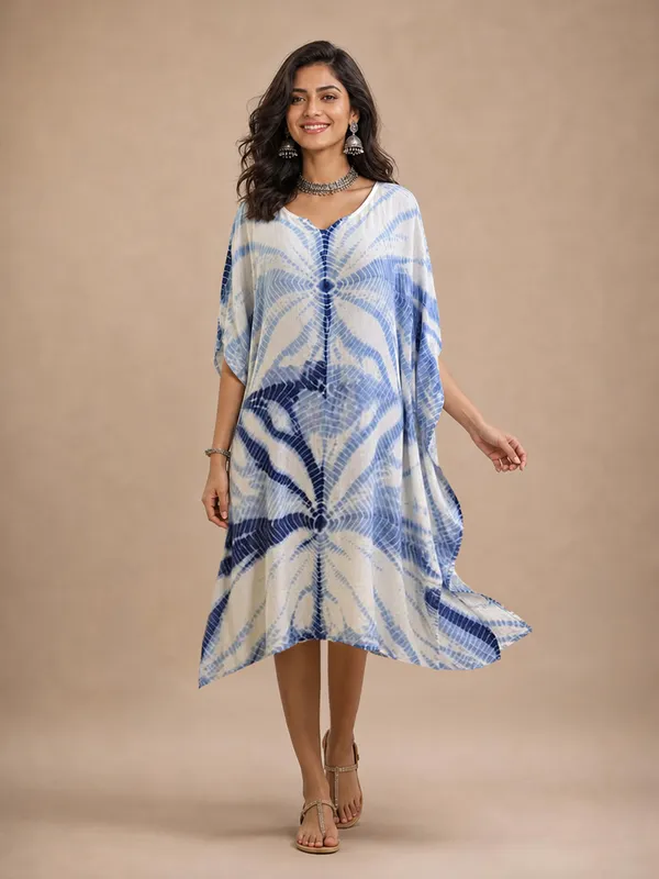 Iridaa_Jaipur_Trends_Rayon_Crepe_Tie-dye_Printed_Kaftan_Style_Dress