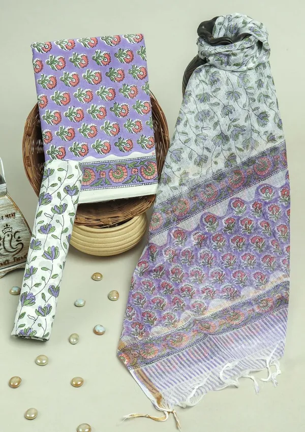 Gulab_Trends_Pure_Cotton_Hand_Block_Printed_Unstitch_Suit_Set