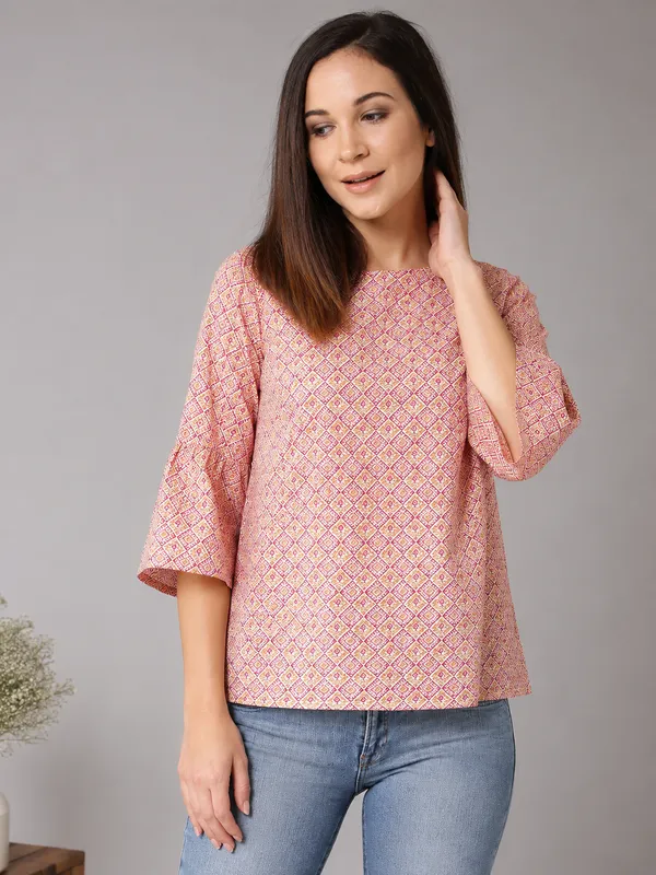 Svarchi_Trends_Cotton_Printed_Top