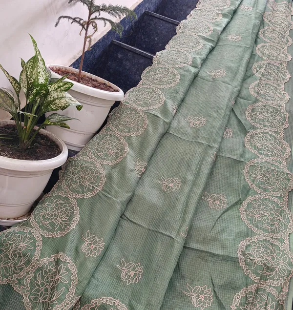 Khaat_Trends_Soft_Silk_Embroidery_With_Cut_Work_Saree_With_Blouse