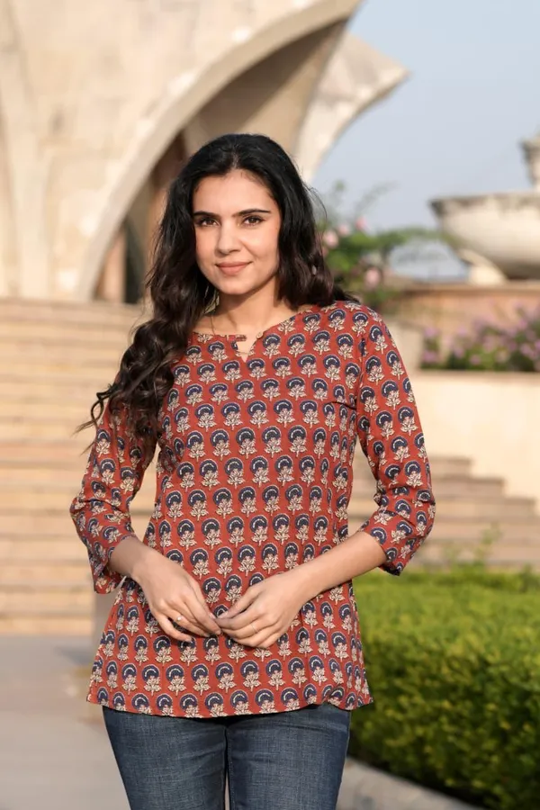Maati_Trends_Pure_Cotton_Hand_Block_Printed_Top