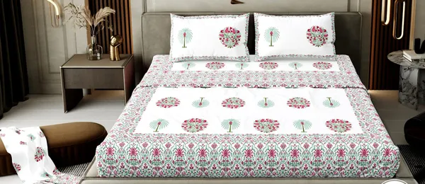 Maati_Trends_Pure_Cotton_Hand_Block_Printed_Bed_Sheet_With_Pillow_Cover