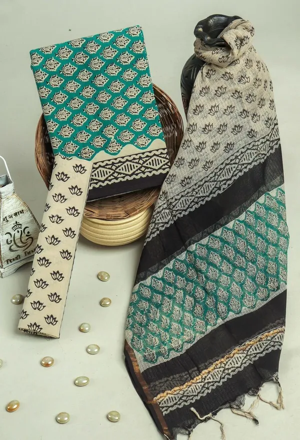 Gulab_Trends_Pure_Cotton_Hand_Block_Printed_Unstitch_Suit_Set