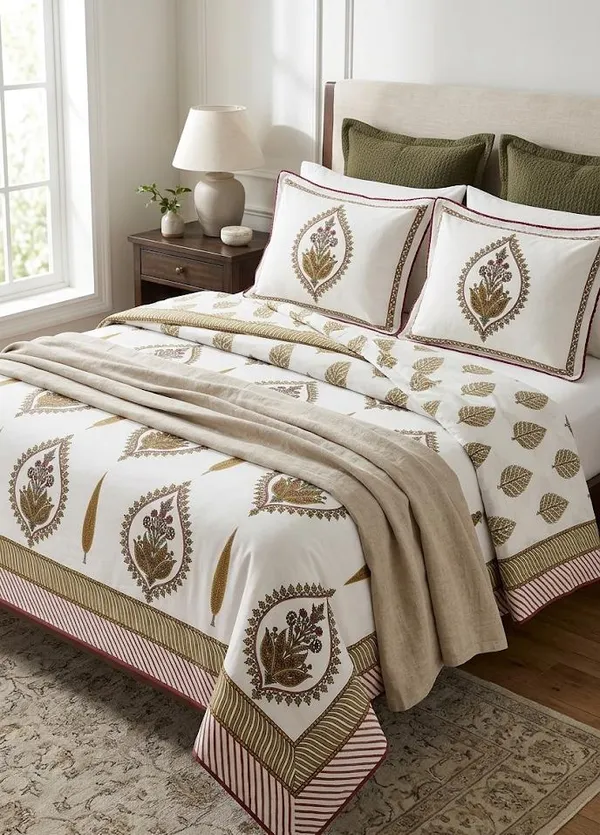 Maati_Trends_Pure_Cotton_Hand_Block_Printed_Bed_Sheet_With_Pillow_Cover