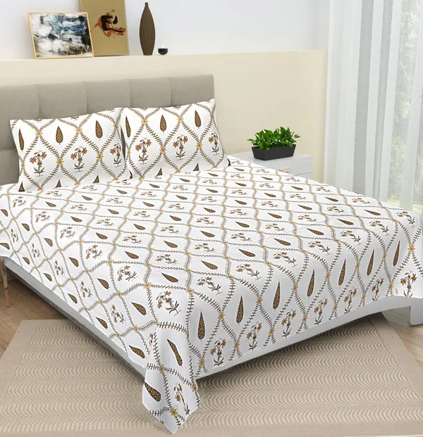 Maati_Trends_Pure_Cotton_Hand_Block_Printed_Bed_Sheet_With_Pillow_Cover