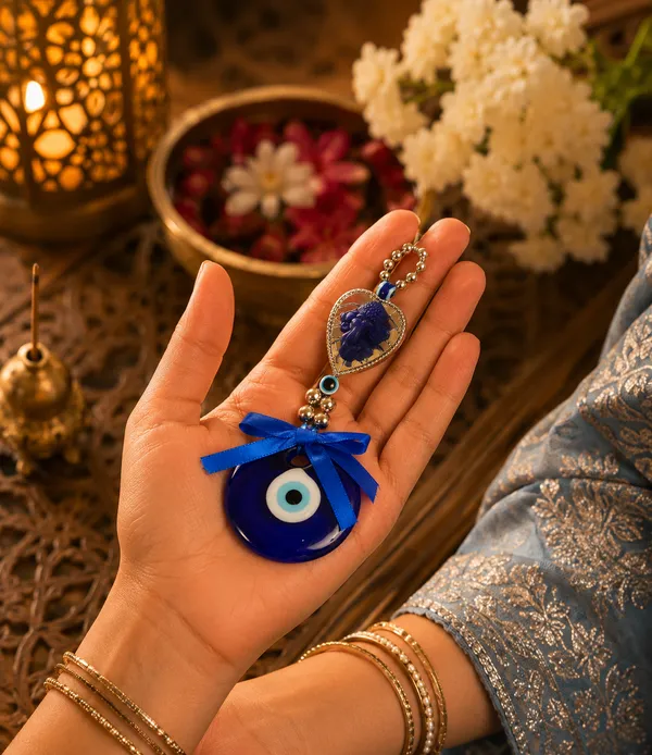 Divine_Magnet_Blue_Ganesh_Evil_Eye_Hanging_Wall_Decor