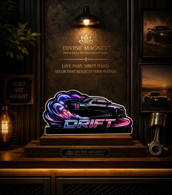 Divine_Magnet_Sports_Car_Acrylic_Art