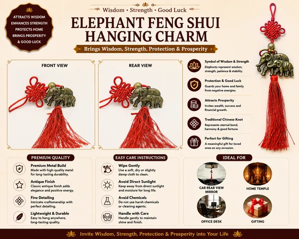 Divine_Magnet_Modern_Metal_Elephant_Hanging
