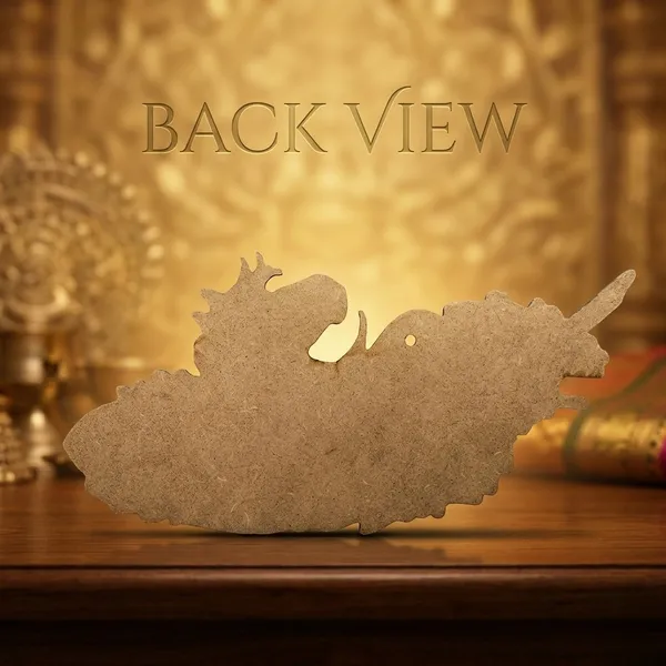 Divine_Magnet_Wooden_Horse_Showpiece