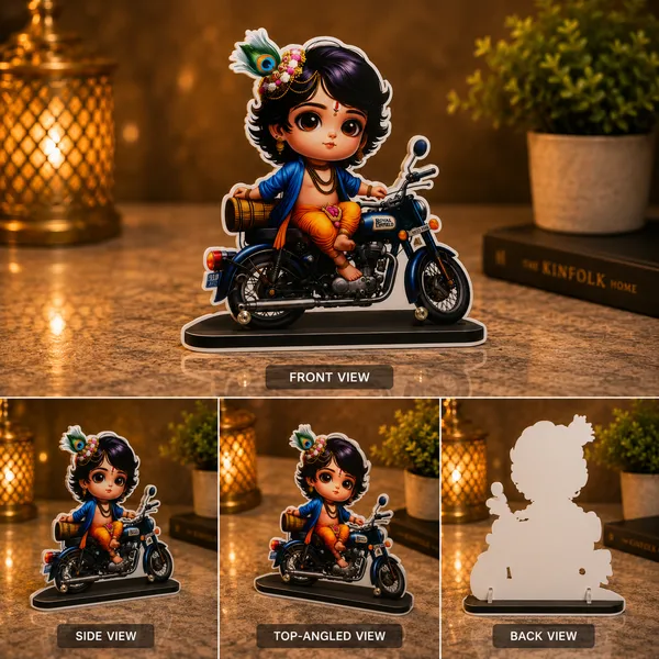 Divine_Magnet_Krishna_Royal_Enfield_Showpiece