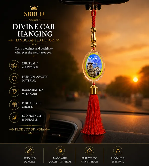 Divine_Magnet_Kedarnath_Chardham_Decorative_Car_Hanging
