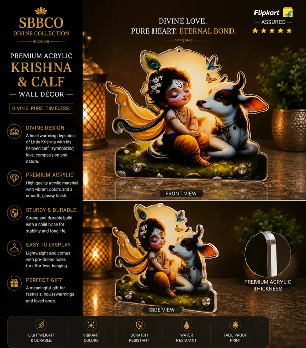Divine_Magnet_Little_Krishna_Ji_Wooden_Wall_Hanging