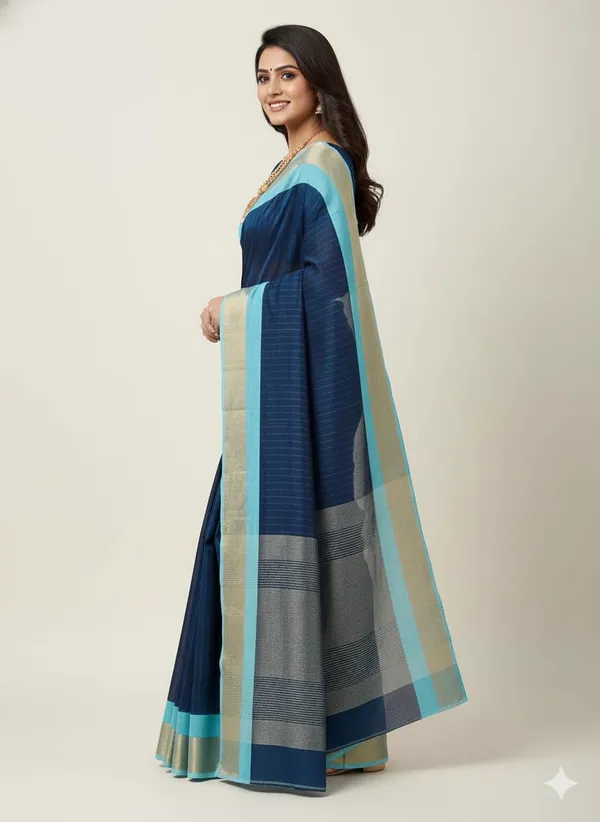 Silk_Saree_With_Zari_Border