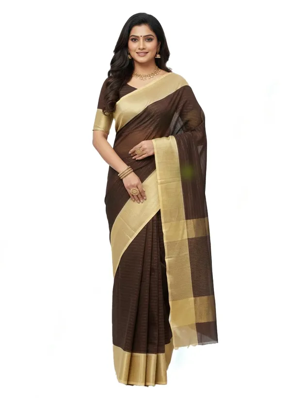 Silk_Saree_With_Zari_Border