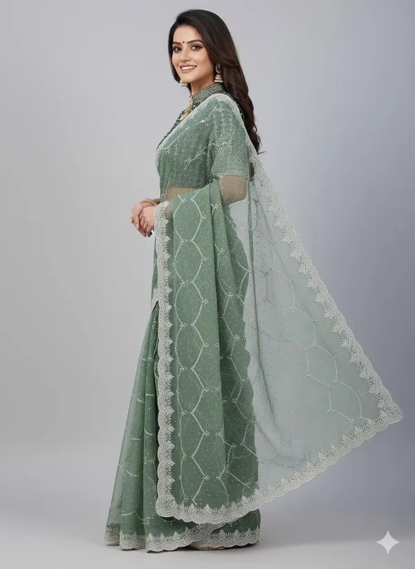 Pure_Silk_Wedding_Saree_With_Zari_Work