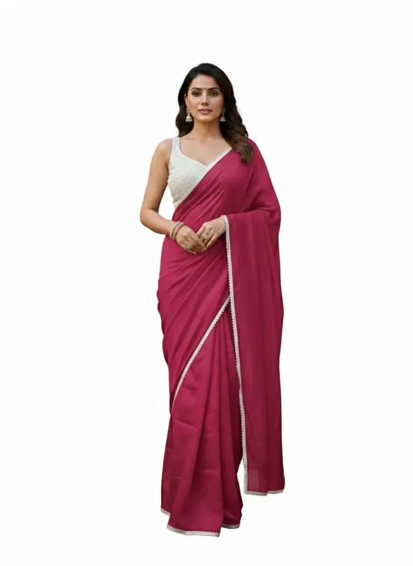 Georgette_Saree_With_Pearl_Border