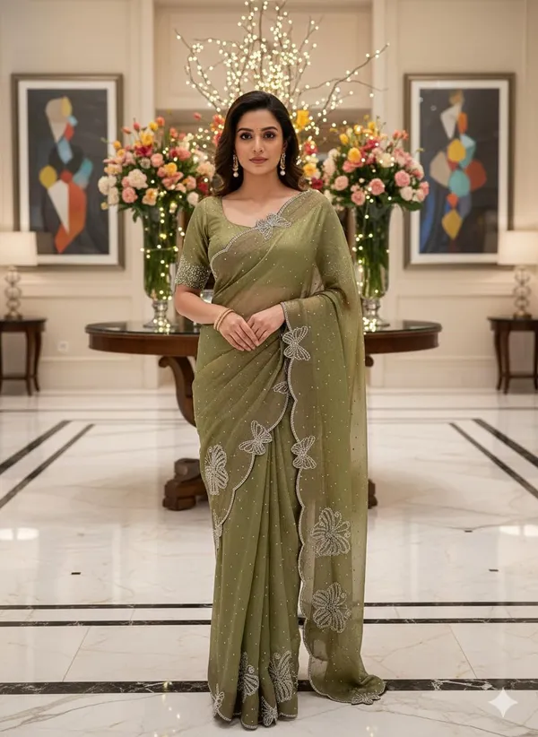 Organza_Saree_With_Embroidery