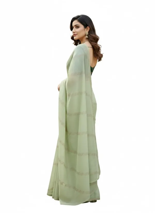 Georgette_Saree_With_Embroidered_Blouse