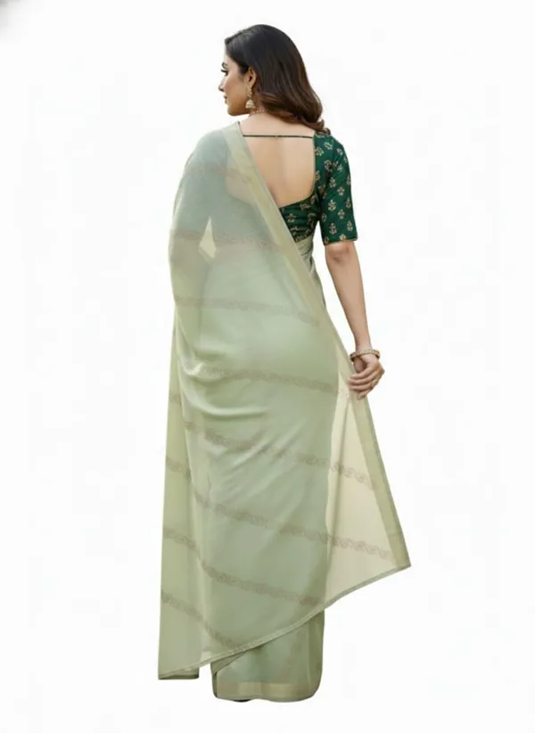 Georgette_Saree_With_Embroidered_Blouse