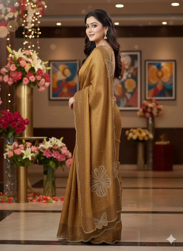 Organza_Saree_With_Embroidery