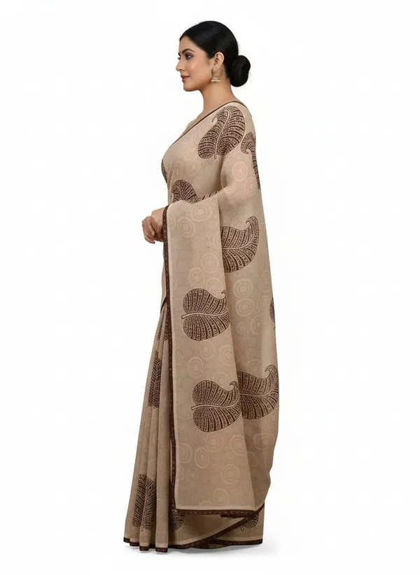 Beige_Printed_Saree